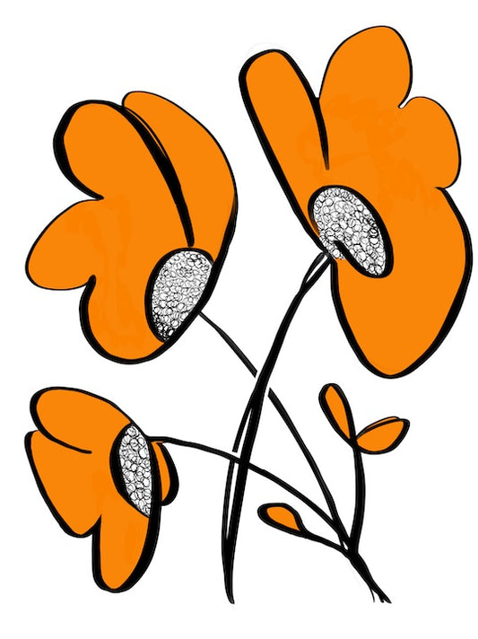 Golden Ember Blooms
