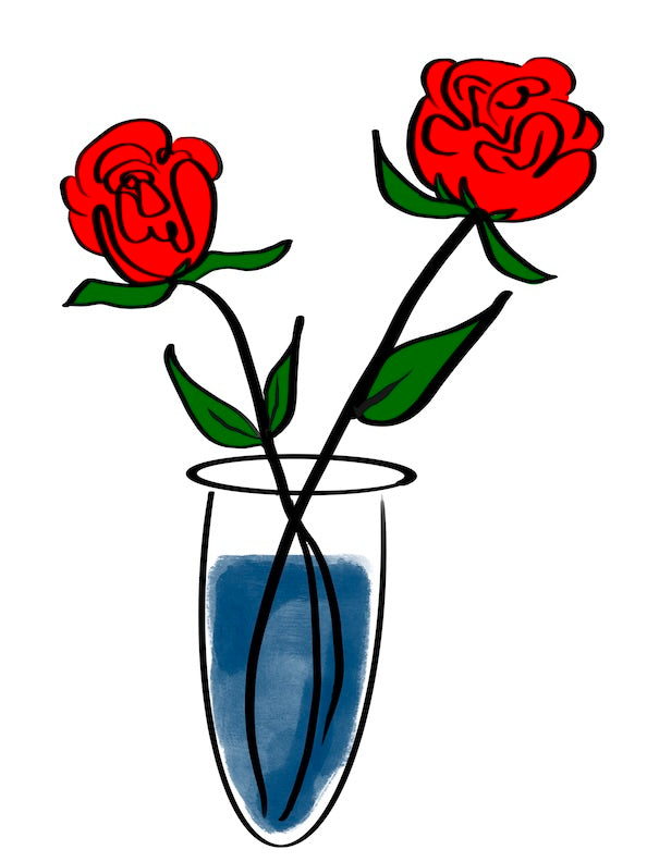 Crimson Rose Elegance