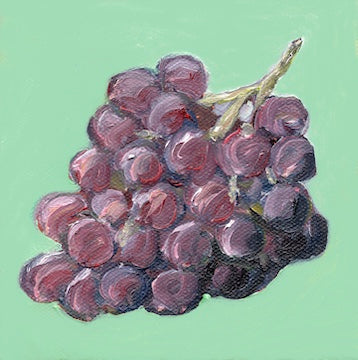 Red Grapes Print
