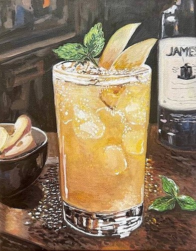 Irish Gold Fizz Print